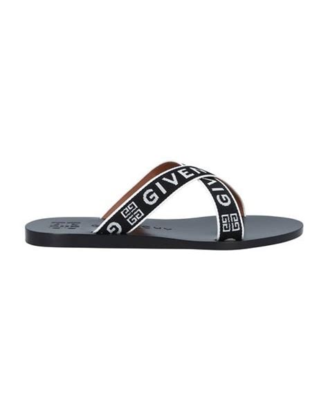 givenchy sandals criss cross|Shop Givenchy Crisscross Flat Sandals .